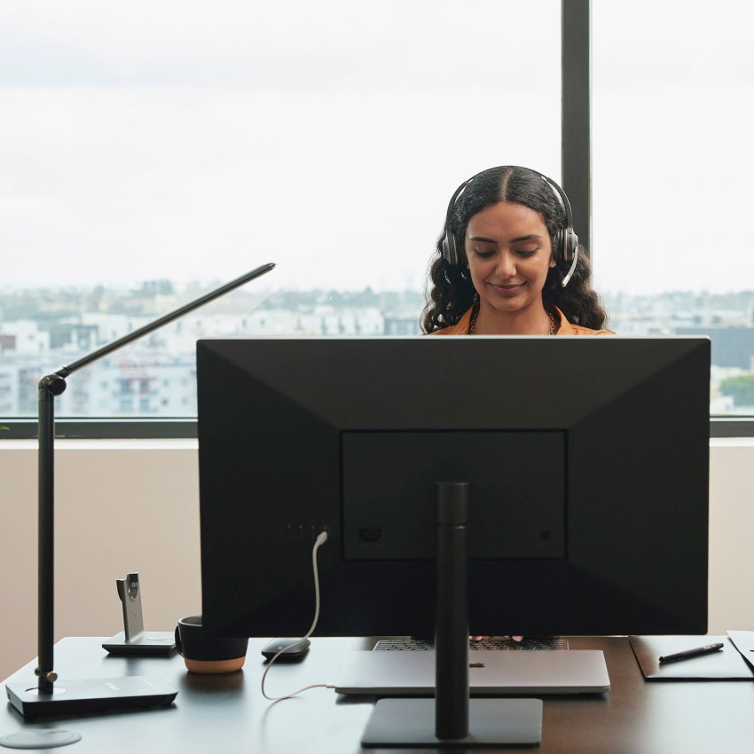 Personnes qui restent connectées grâce à Webex